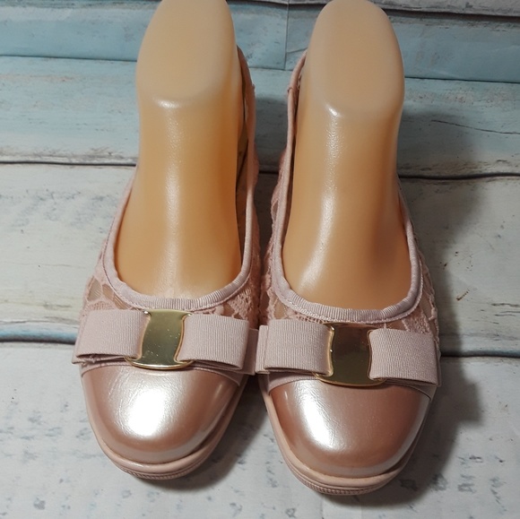 Soft Style by Hush puppies Lace Flats Slip On 7.5 - Picture 7 of 8